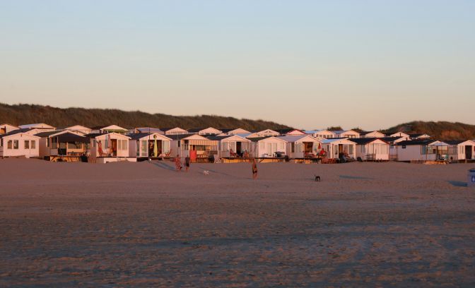 Het strand van Ijmuiden
